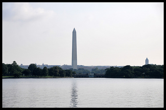 Looking Across the Potomac to the Washington Monument