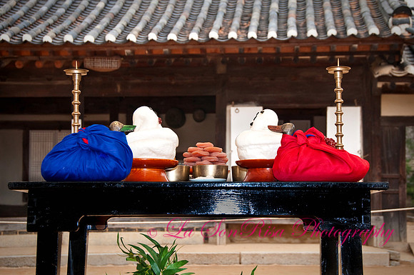 Traditional Korean Wedding Ducks