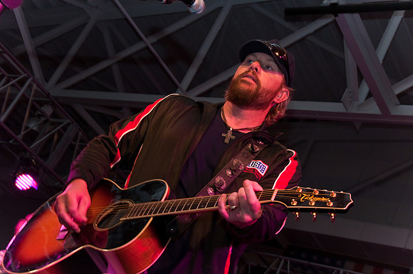 Toby Keith's First USO Concert in Korea