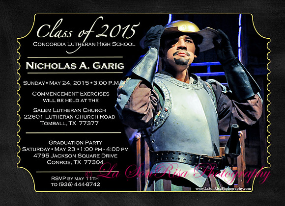 Nicholas Senior Template Front