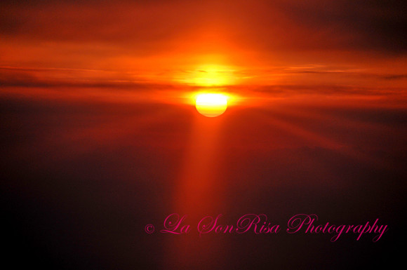 Sunrise over Alaska